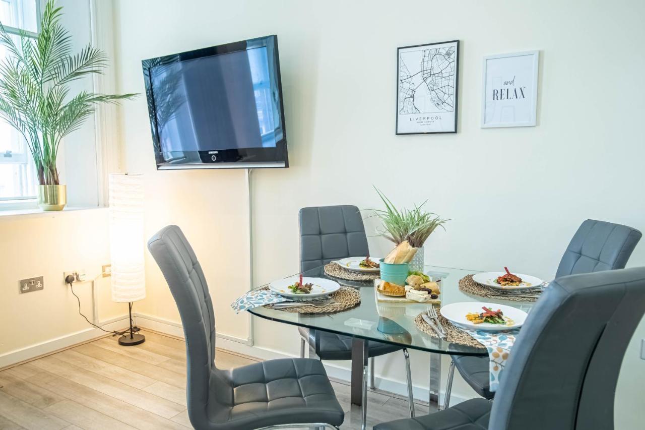 Luxe Apartments Near Albert Docks - 3 Graces - Liverpool One - Business, Contract & Corporate Ready Exteriör bild